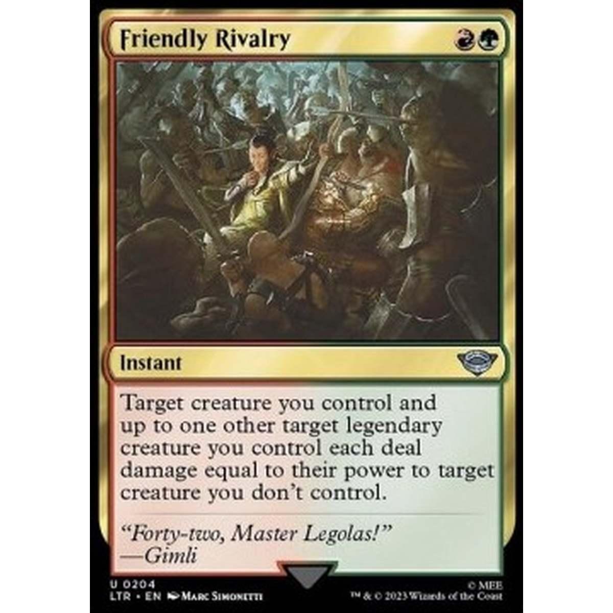 Friendly Rivalry - Friendly Rivalry - [LTR] [NM]