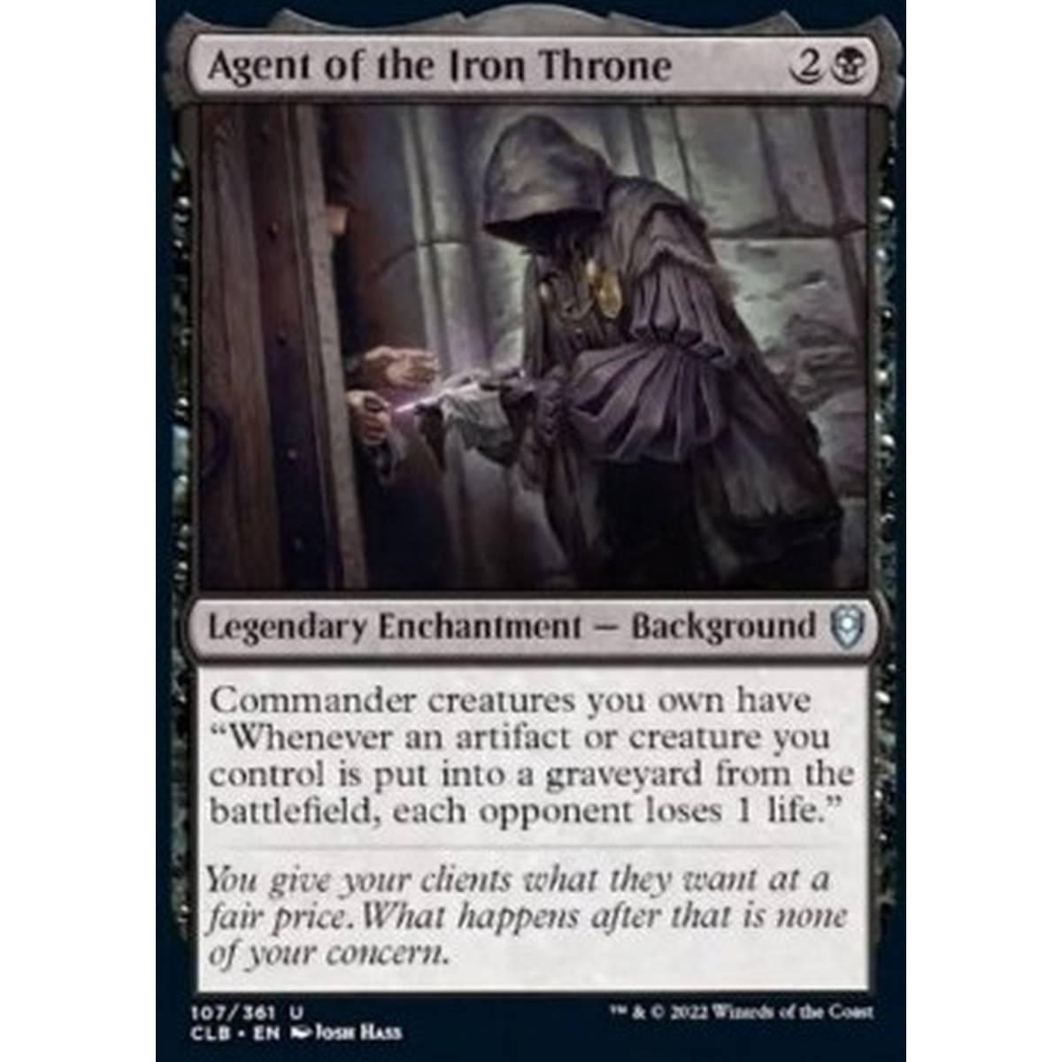 Agent of the Iron Throne - Agent of the Iron Throne - [CLB] [NM]