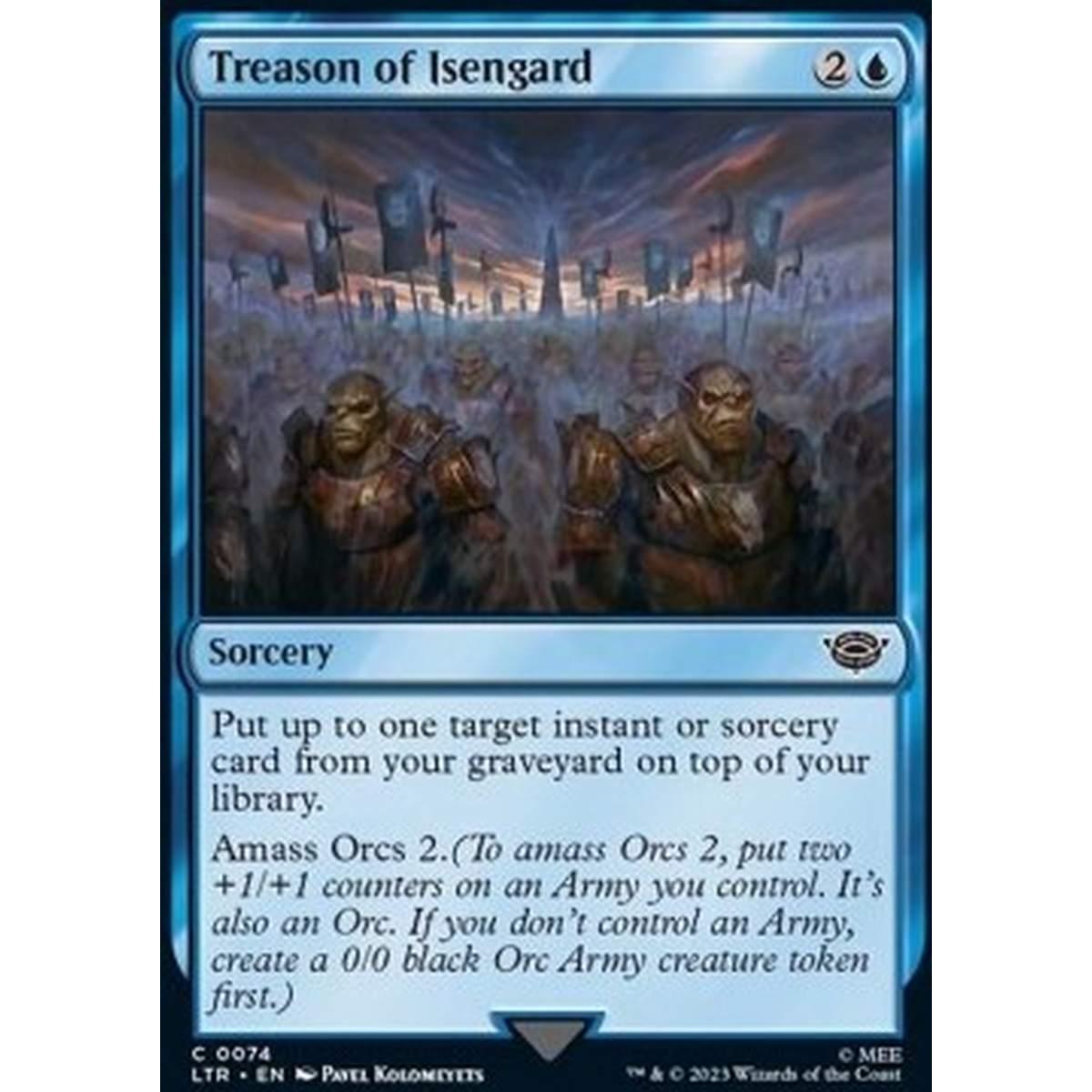 Treason of Isengard - Treason of Isengard - [LTR] [NM] [Foil]