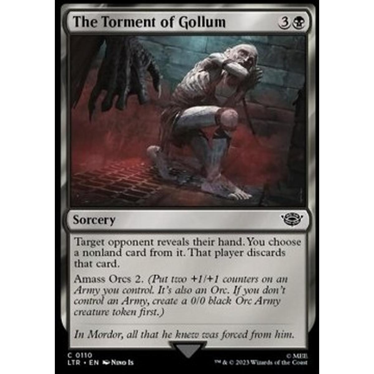 The Torment of Gollum - The Torment of Gollum - [LTR] [NM] [Foil]