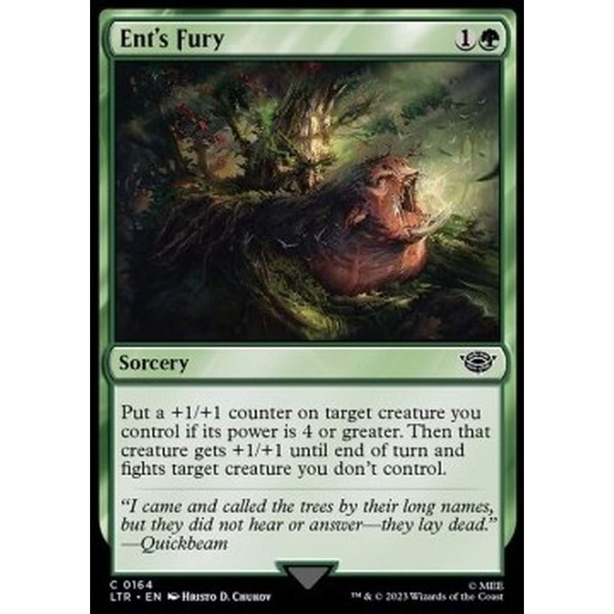 Ent's Fury - Ent's Fury - [LTR] [NM] [Foil]