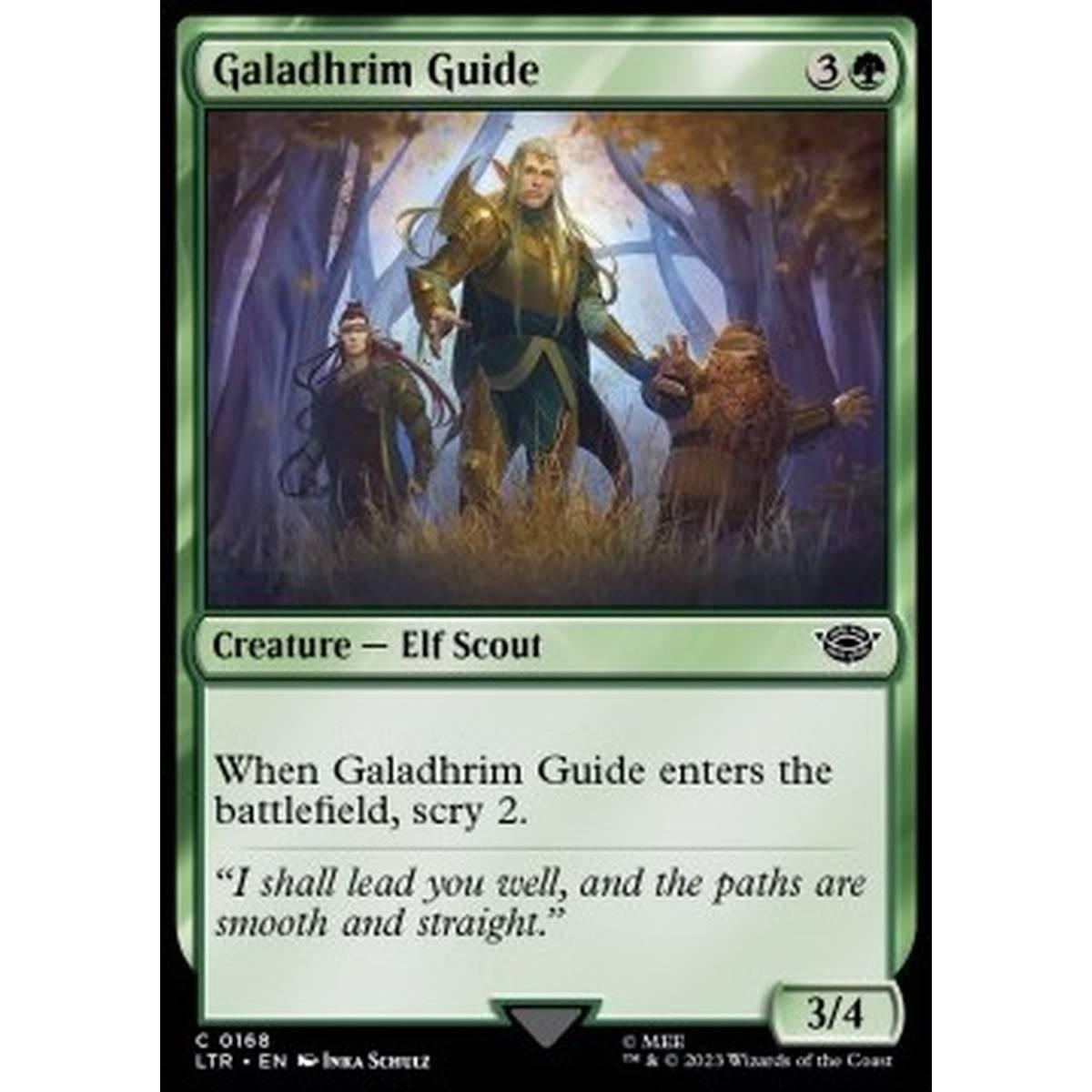 thumbnail image 2 of MTG FOIL Galadhrim Brigade Borderless – Lord Of The Rings Commander #502 (Heavily Played) 2 of 5