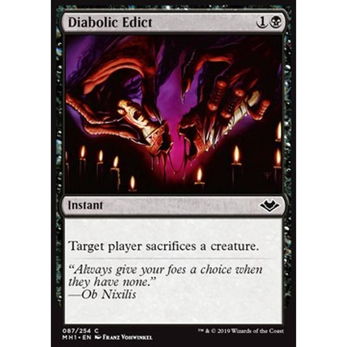 Diabolic Edict - Diabolic Edict - [MH1] [NM]