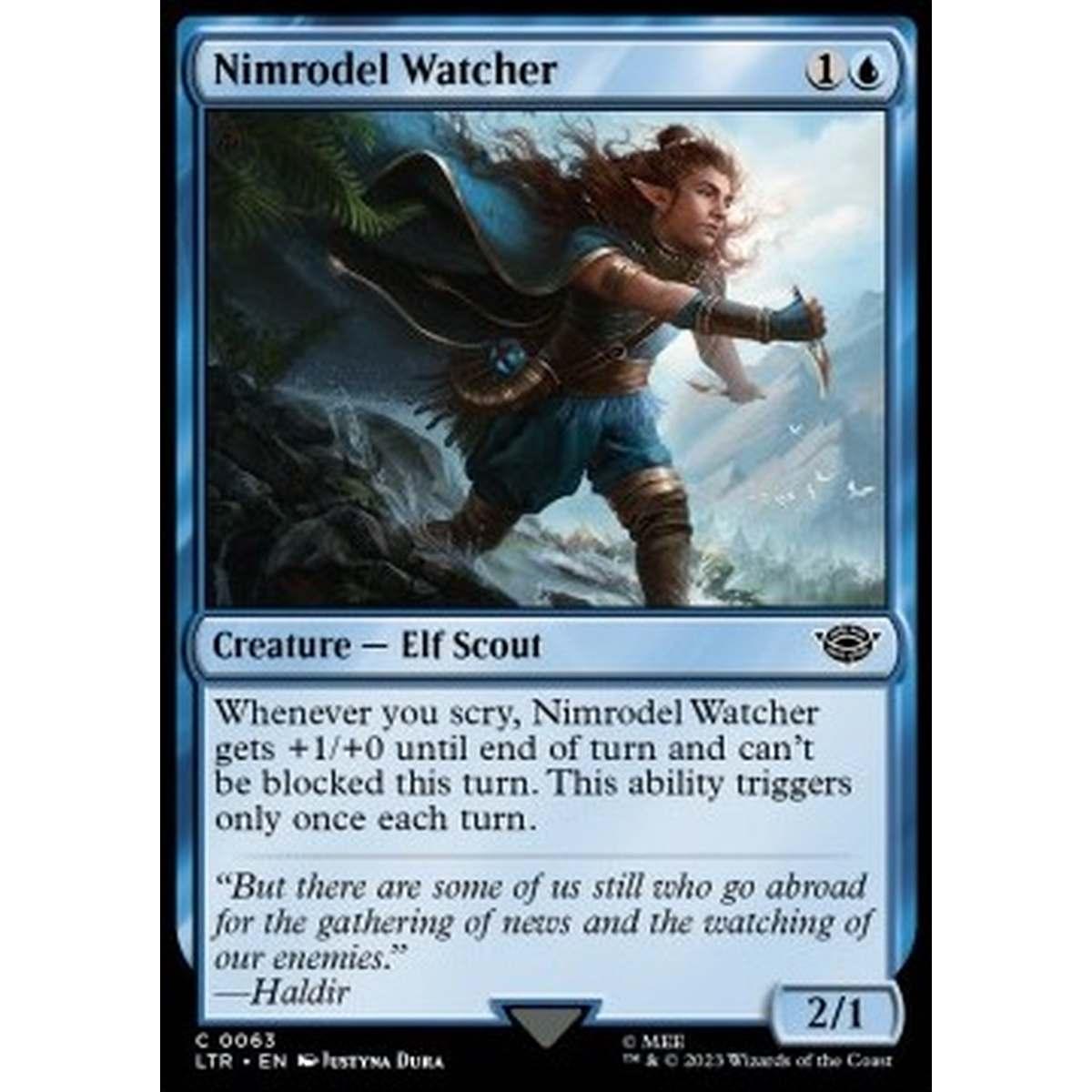 Nimrodel Watcher - Nimrodel Watcher - [LTR] [NM] [Foil]