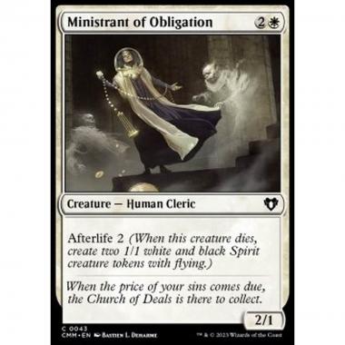 Ministrant of Obligation - Ministrant of Obligation - [CMM] [NM]