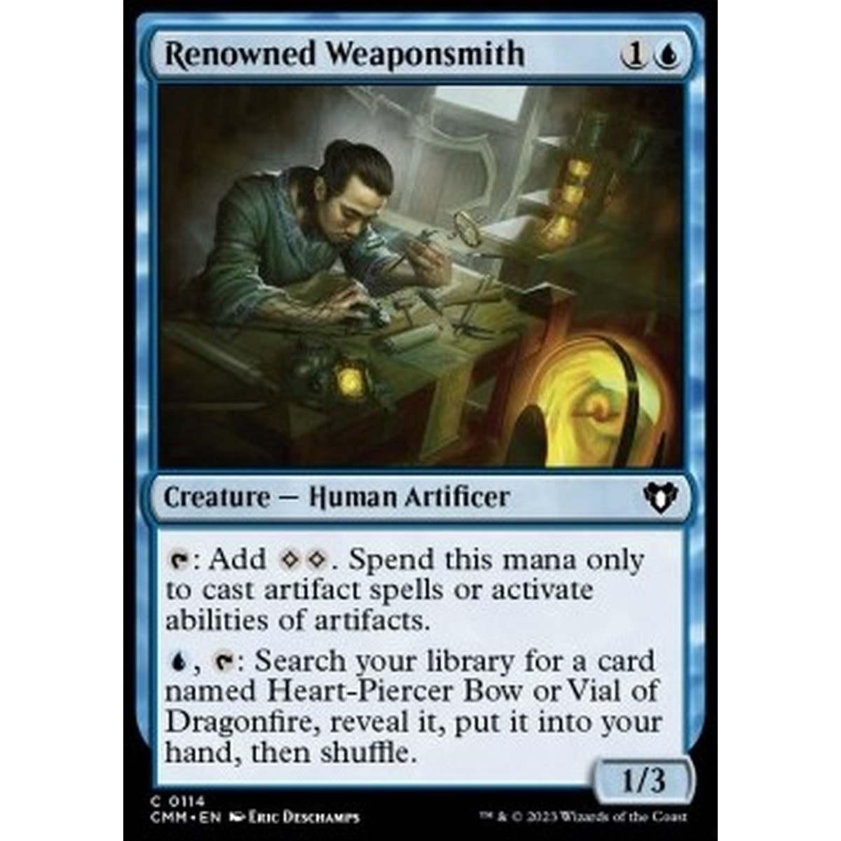 Renowned Weaponsmith - Renowned Weaponsmith - [CMM] [NM]
