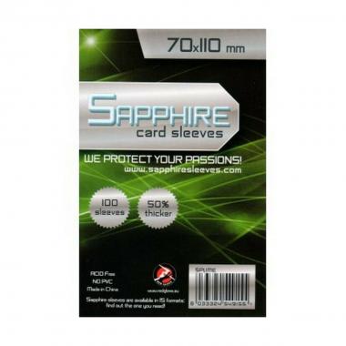Sapphire Sleeves: 100 Bustine 70x110 mm