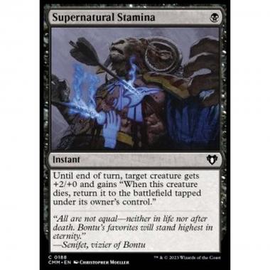 Supernatural Stamina - Supernatural Stamina - [CMM] [NM]