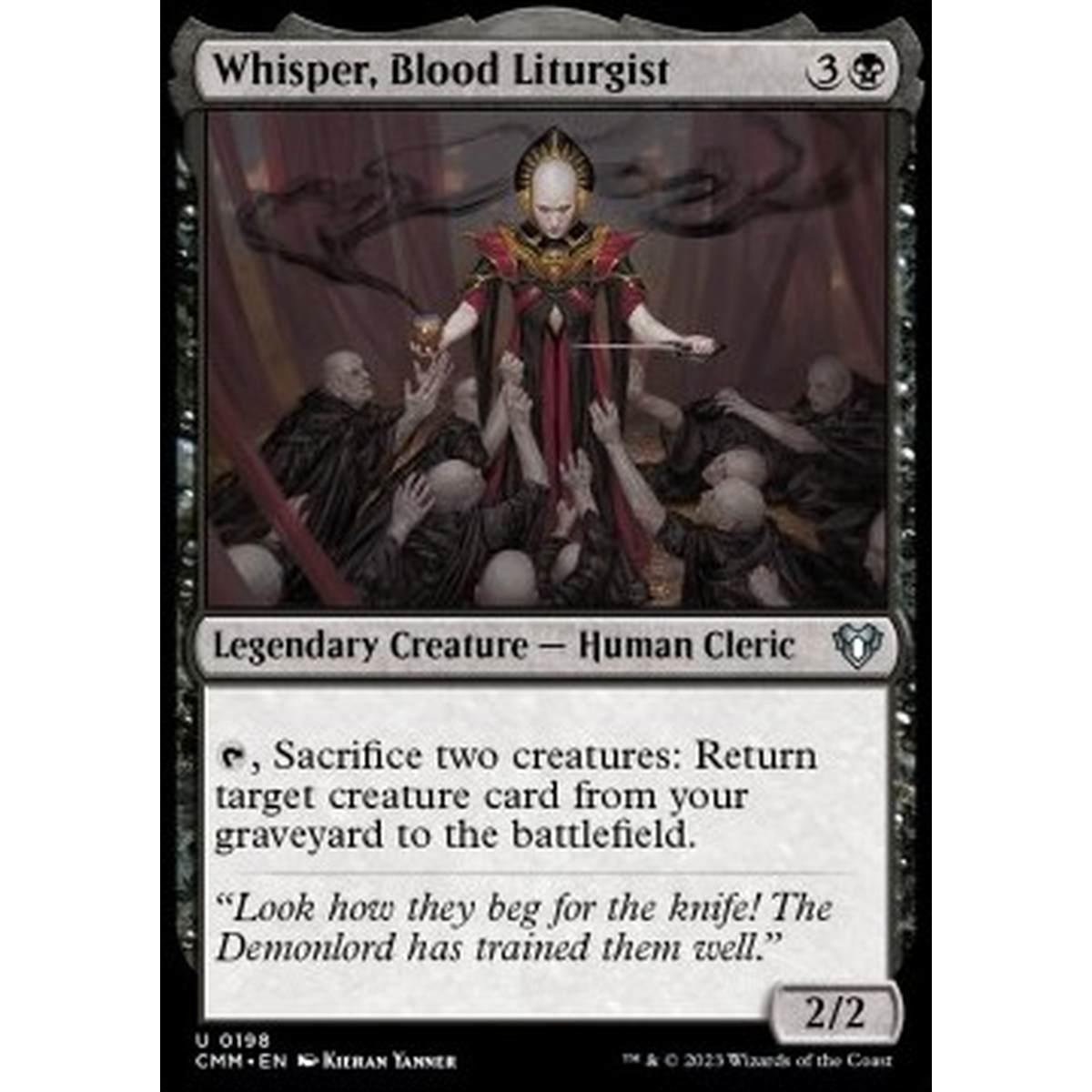 Whisper, Blood Liturgist - Whisper, Blood Liturgist - [CMM] [NM]