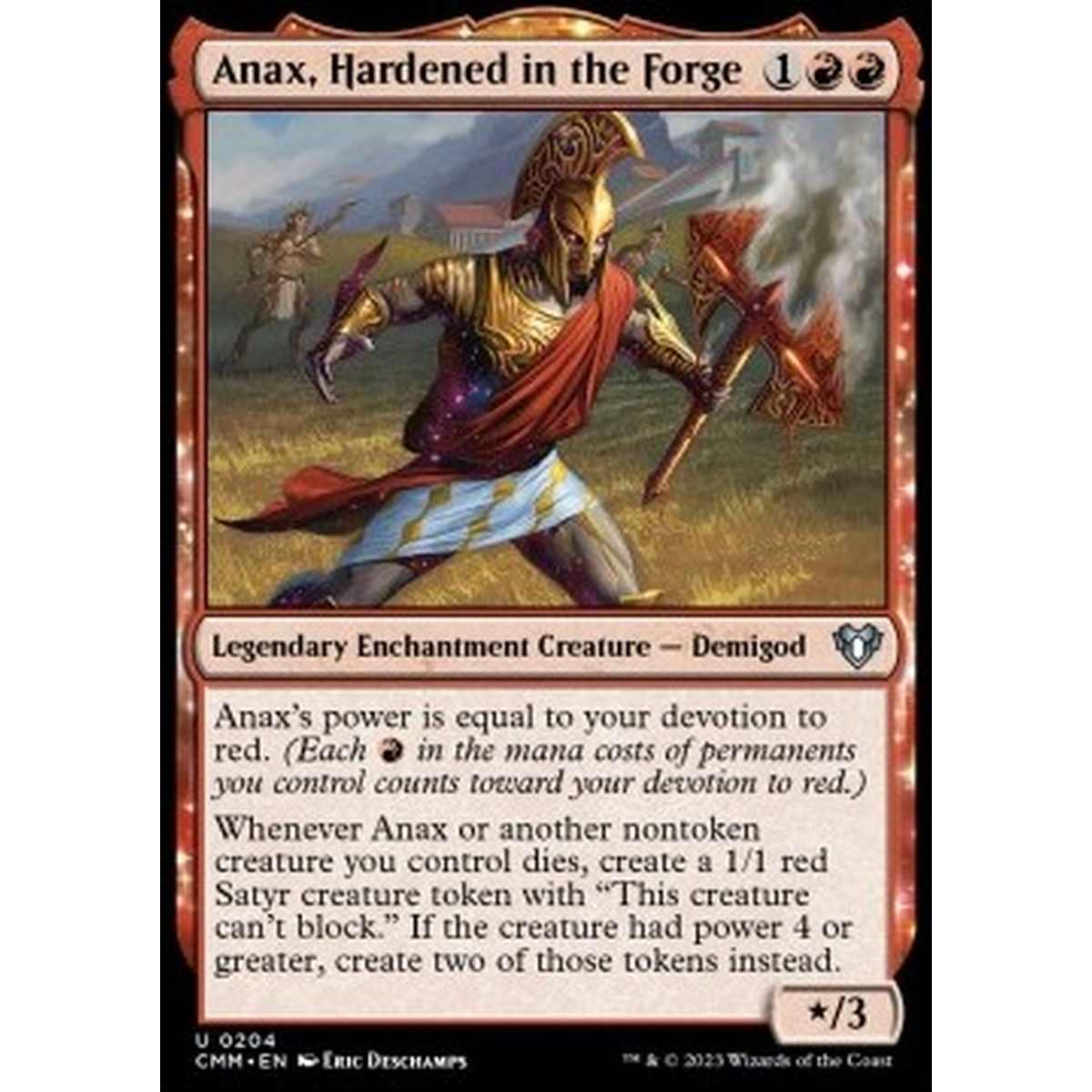 Anax, Hardened in the Forge - Anax, Hardened in the Forge - [CMM] [NM]