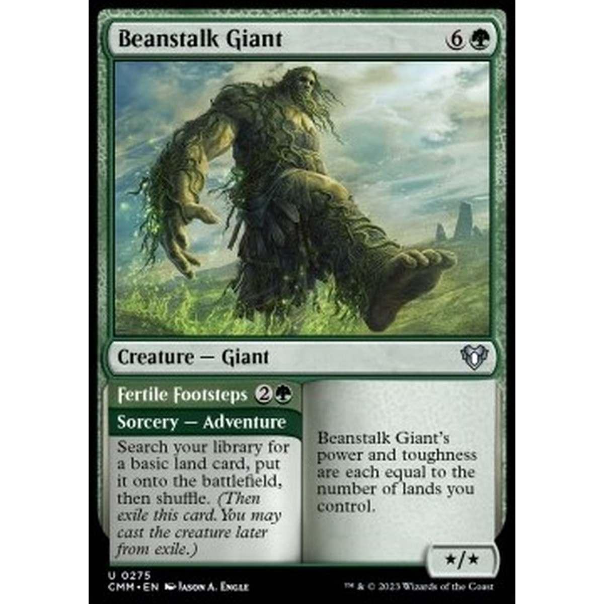 Beanstalk Giant // Fertile Footsteps - Beanstalk Giant // Fertile Footsteps - [CMM] [NM]