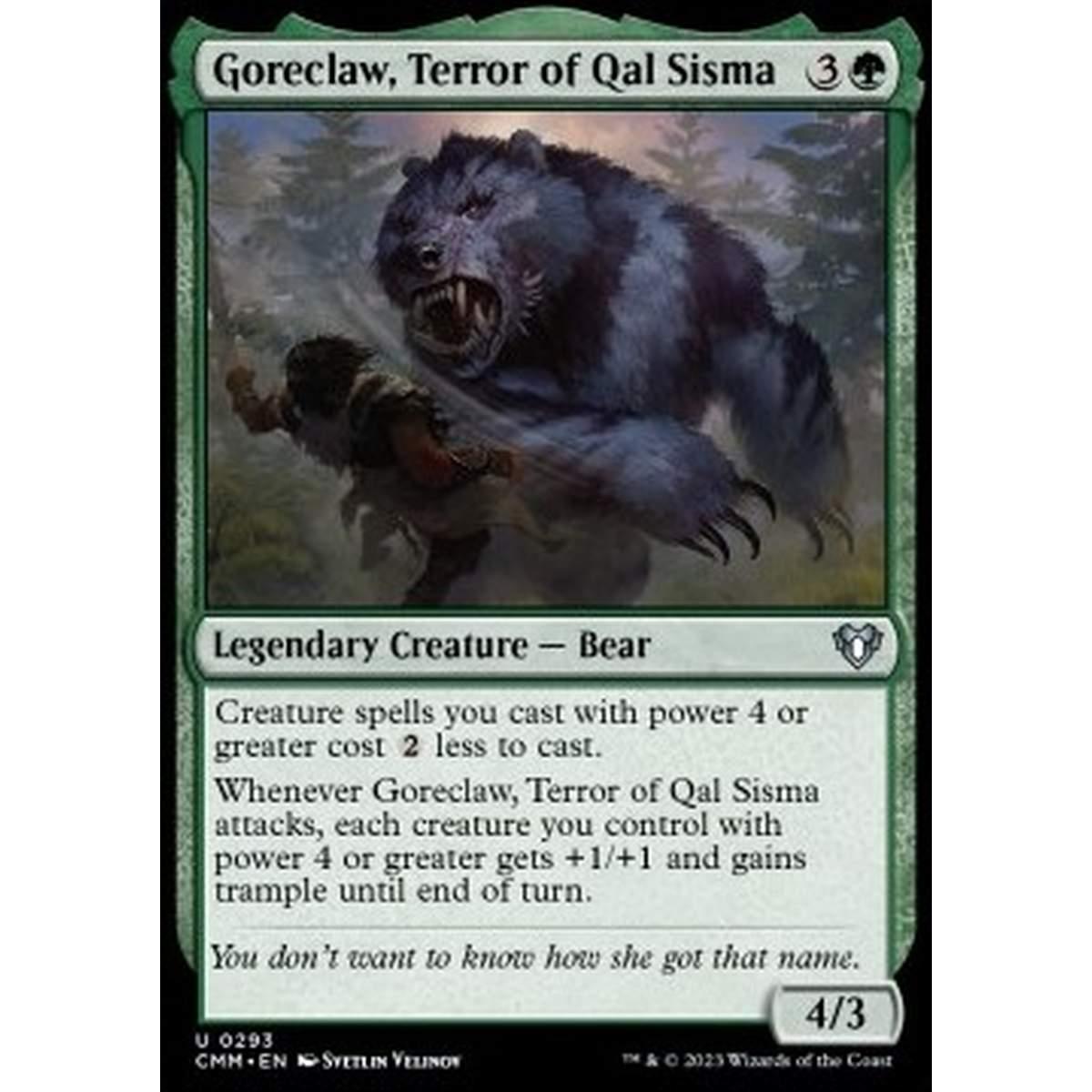 Goreclaw, Terror of Qal Sisma - Goreclaw, Terror of Qal Sisma - [CMM] [NM]