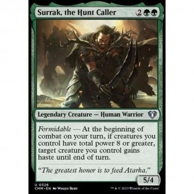 Surrak, the Hunt Caller - Surrak, the Hunt Caller - [CMM] [NM]