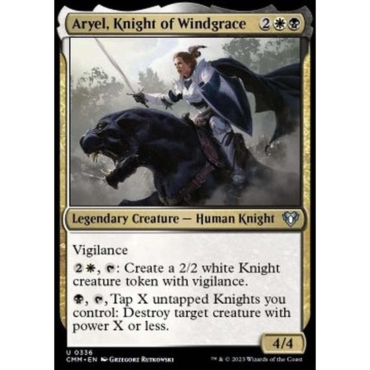 Aryel, Knight of Windgrace - Aryel, Knight of Windgrace - [CMM] [NM]