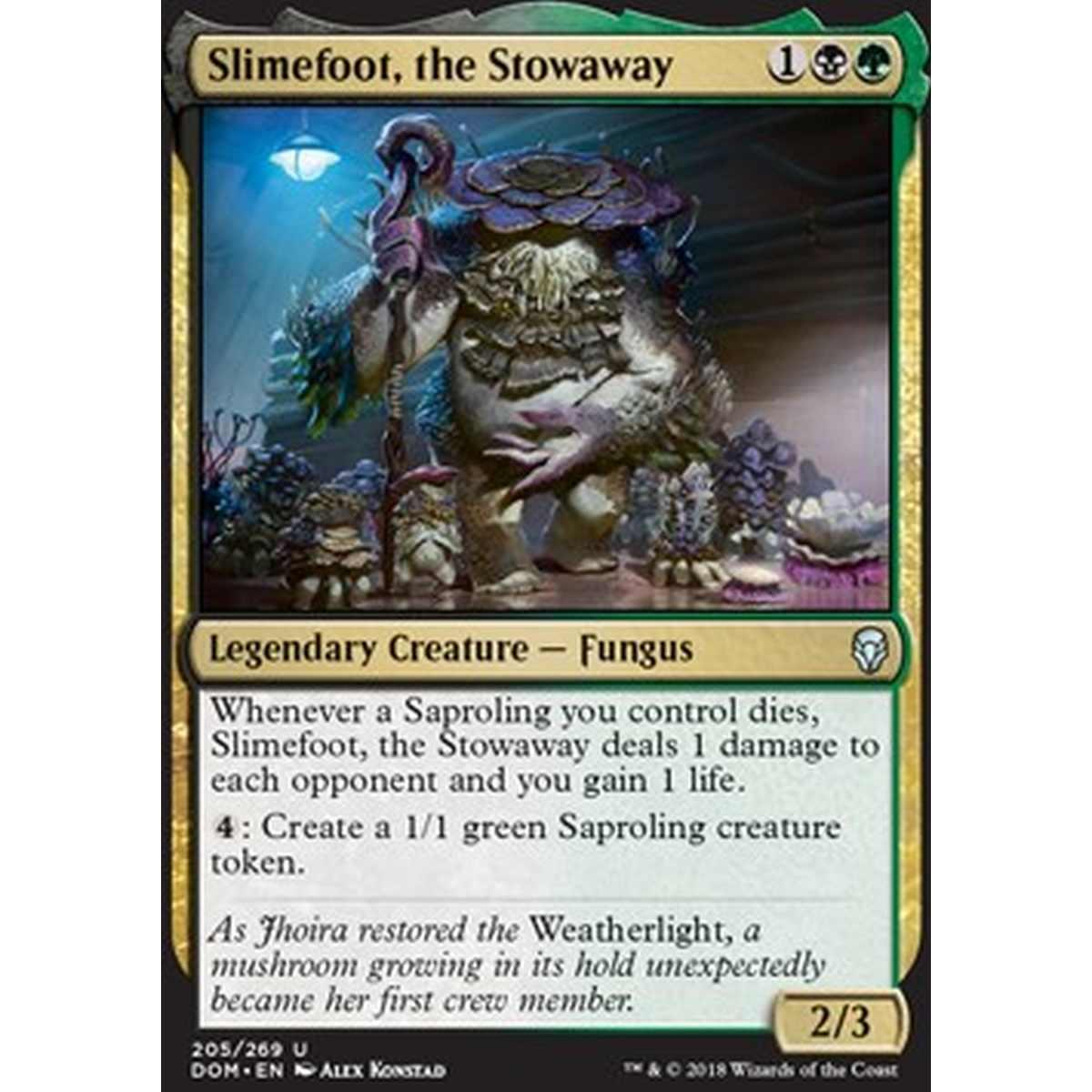 Slimefoot, the Stowaway - Piedemoccio, il Clandestino - [DOM] [NM]