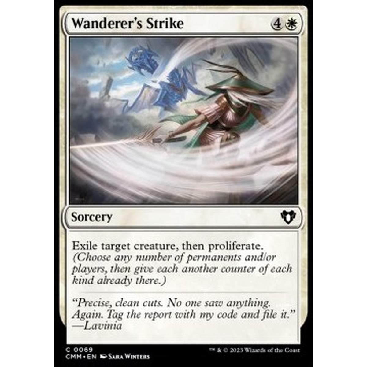Wanderer's Strike - Wanderer's Strike - [CMM] [NM] [Foil]