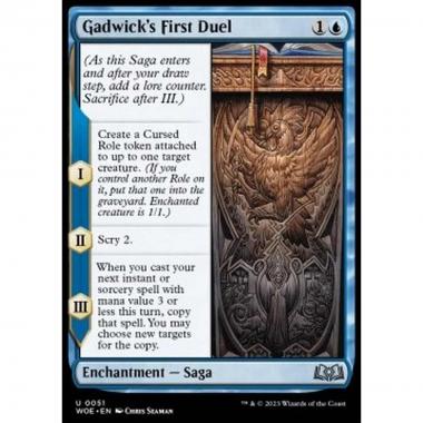 Gadwick's First Duel - Gadwick's First Duel - [WOE] [NM]