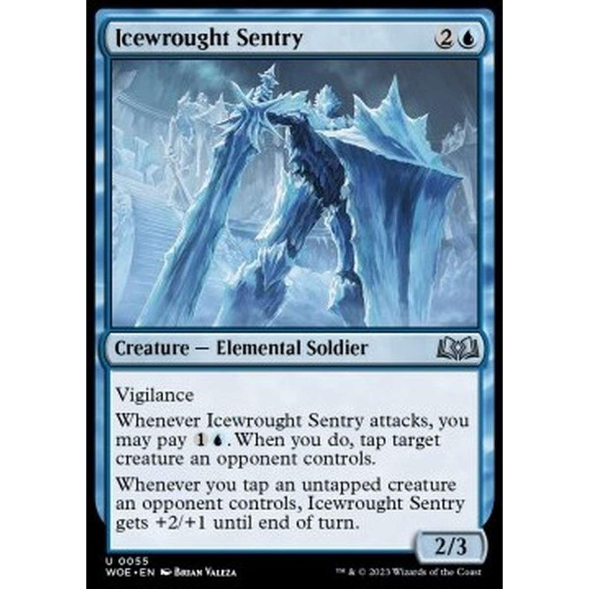 Icewrought Sentry - Icewrought Sentry - [WOE] [NM]