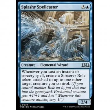 Splashy Spellcaster - Splashy Spellcaster - [WOE] [NM]