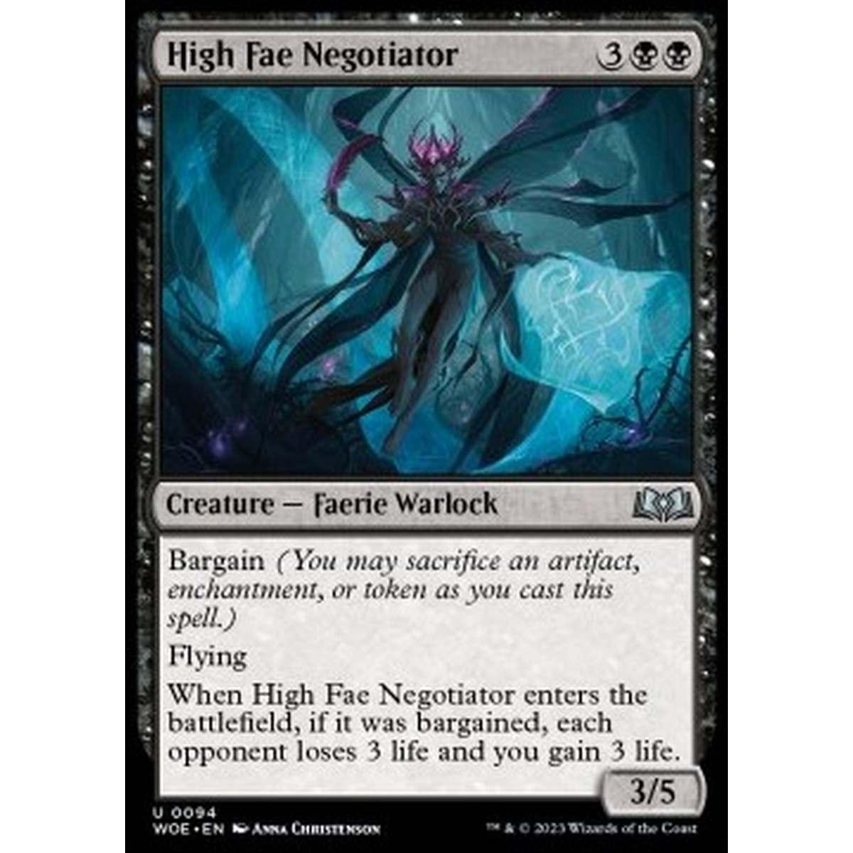 High Fae Negotiator - High Fae Negotiator - [WOE] [NM]
