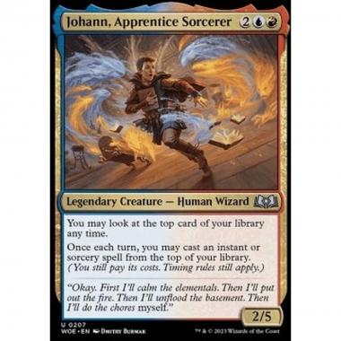 Johann, Apprentice Sorcerer - Johann, Apprentice Sorcerer - [WOE] [NM]