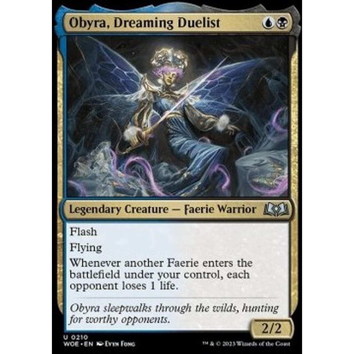 Obyra, Dreaming Duelist - Obyra, Dreaming Duelist - [WOE] [NM]