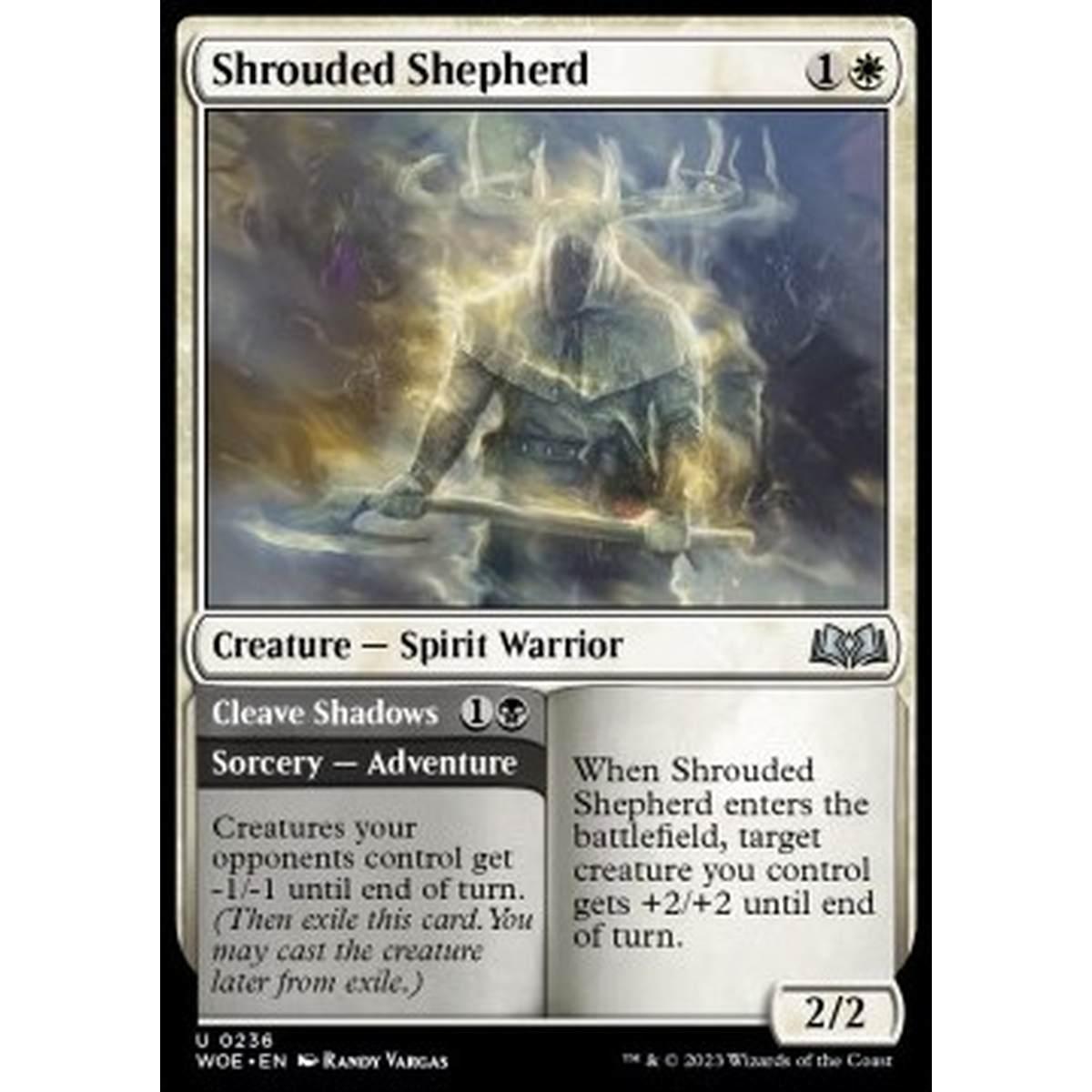 Shrouded Shepherd // Cleave Shadows - Shrouded Shepherd // Cleave Shadows - [WOE] [NM]