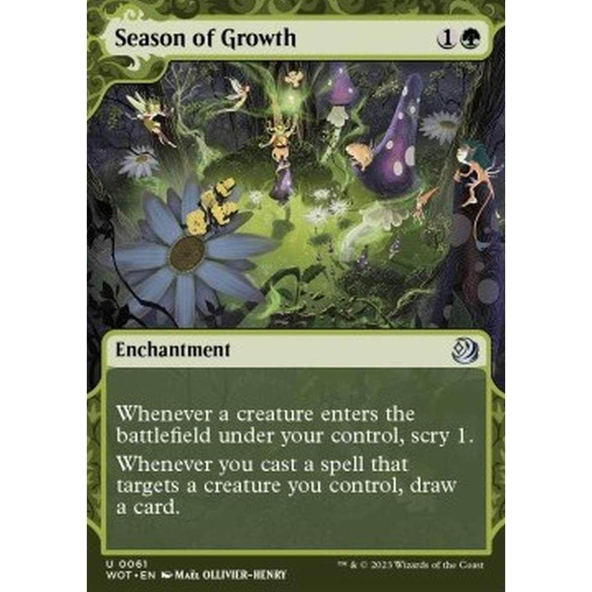 Season of Growth - Season of Growth - [WOT] [NM]
