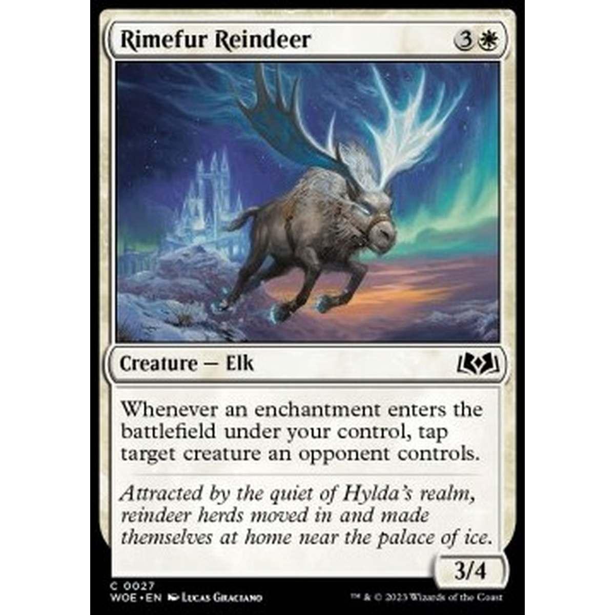 Rimefur Reindeer - Rimefur Reindeer - [WOE] [NM] [Foil]