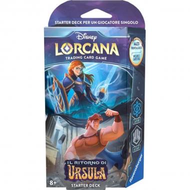 Ursula's Return - Il Ritorno di Ursula - Starter Deck Lorcana - Zaffiro - Acciaio ITA