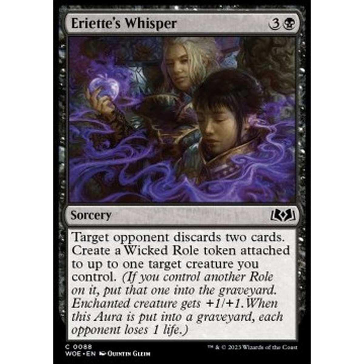 Eriette's Whisper - Eriette's Whisper - [WOE] [NM] [Foil]
