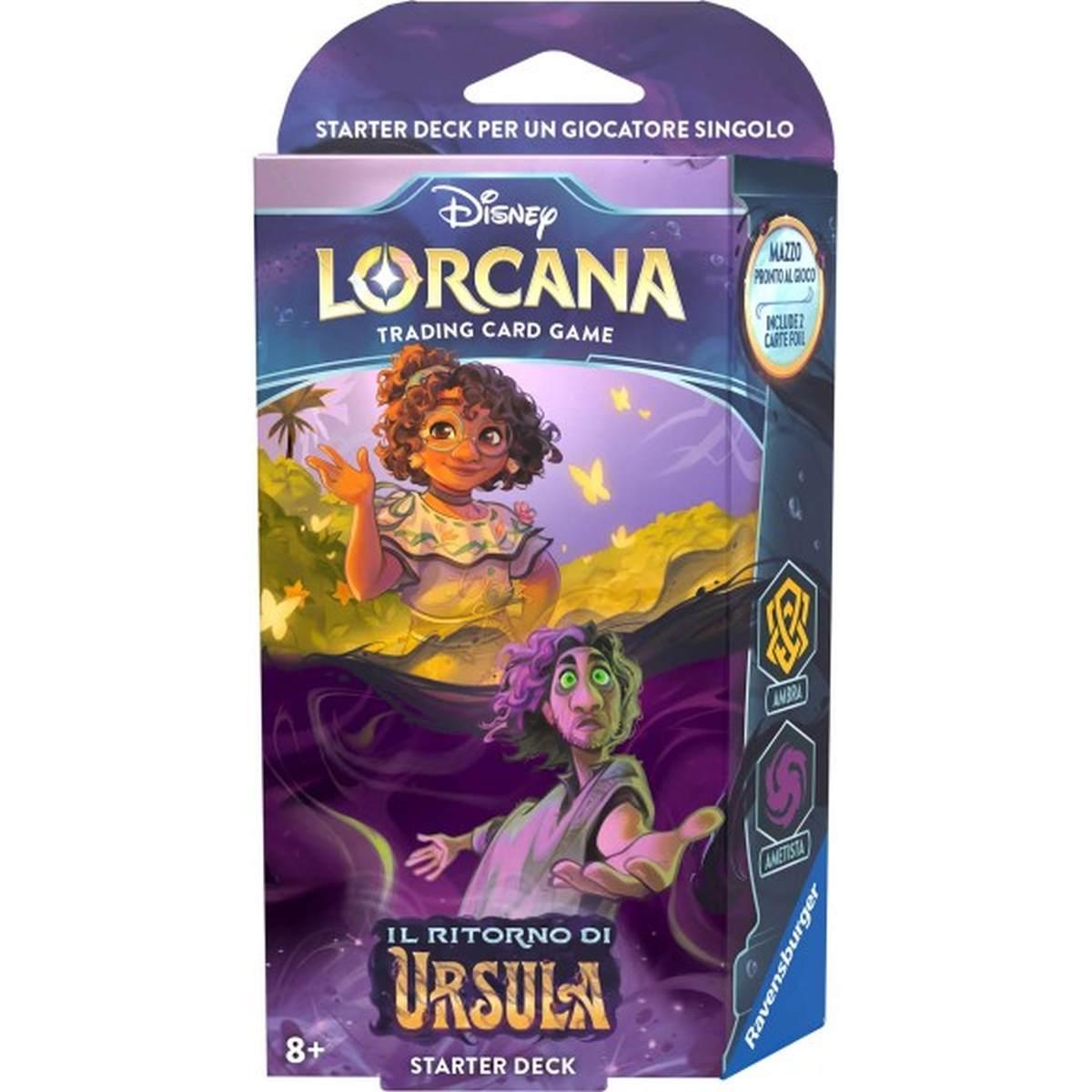 Ursula's Return - Il Ritorno di Ursula - Starter Deck Lorcana - Ambra Ametista ITA