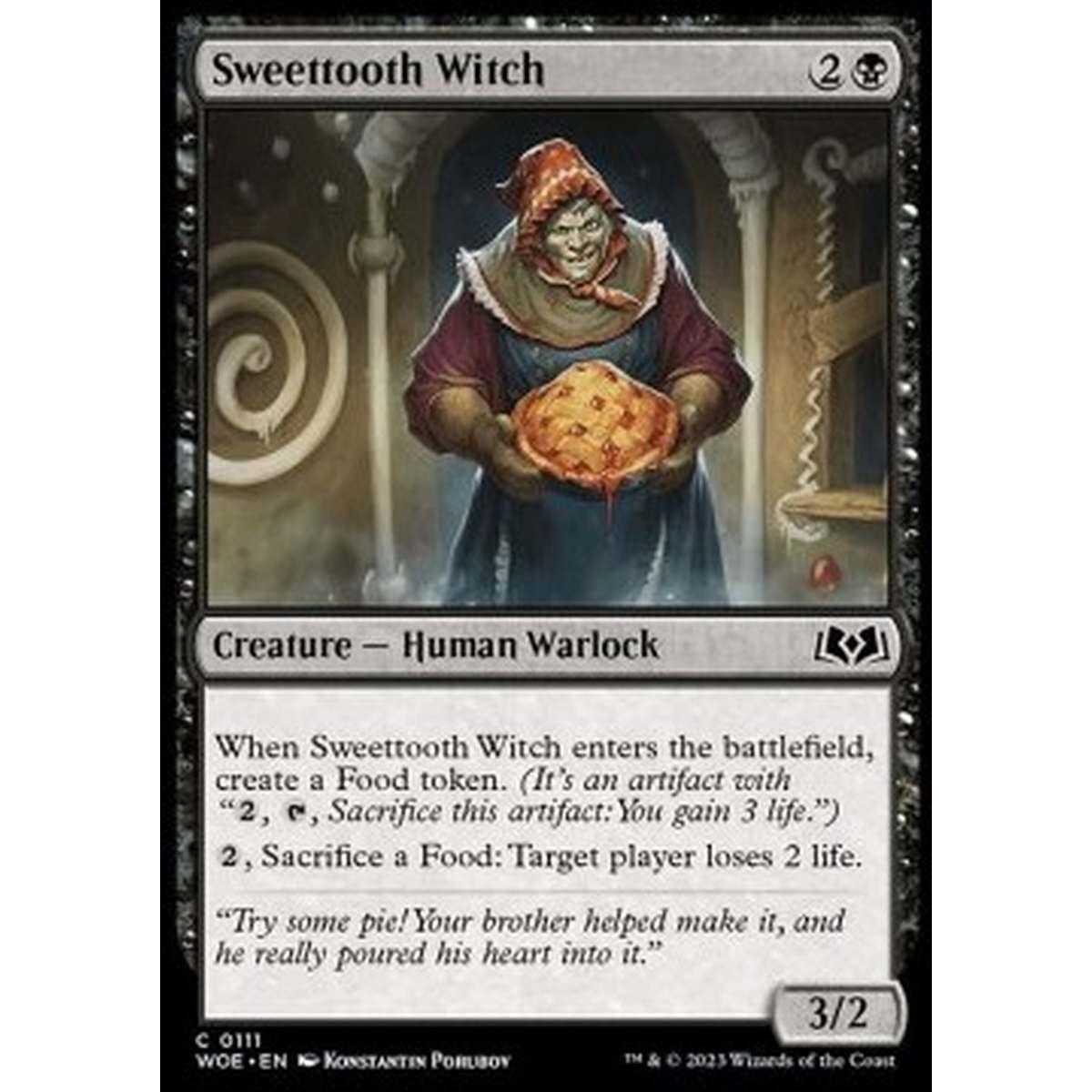 Sweettooth Witch - Sweettooth Witch - [WOE] [NM] [Foil]