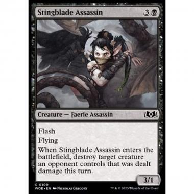 Stingblade Assassin - Stingblade Assassin - [WOE] [NM] [Foil]