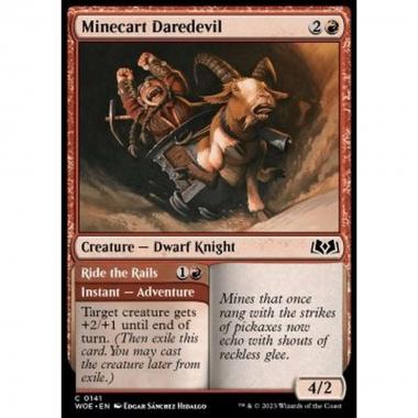 Minecart Daredevil // Ride the Rails - Minecart Daredevil // Ride the Rails - [WOE] [NM] [Foil]