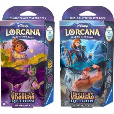 Ursula's Return - Il Ritorno di Ursula - Bundle 2 Mazzi Starter Deck Lorcana ENG