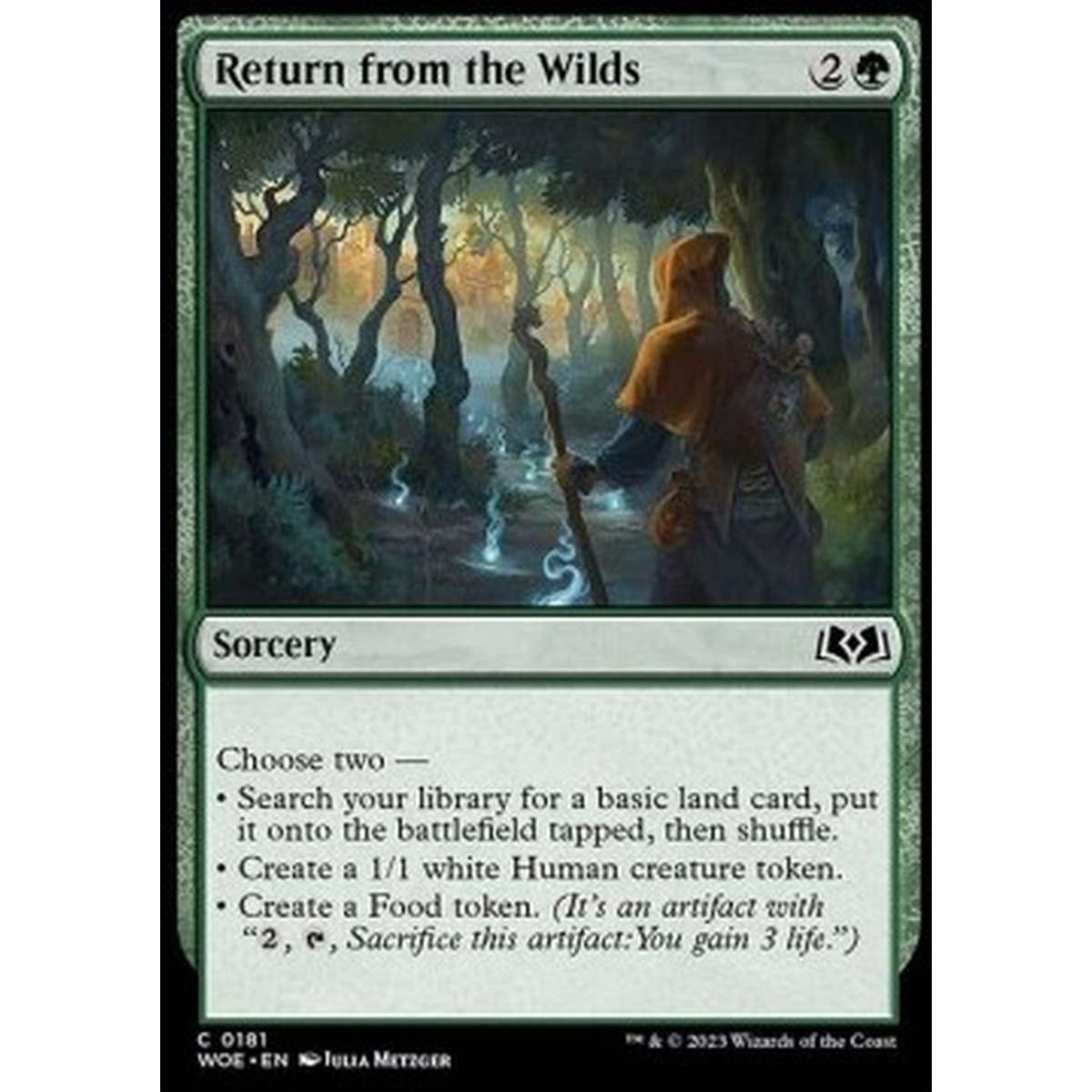 Return from the Wilds - Return from the Wilds - [WOE] [NM] [Foil]
