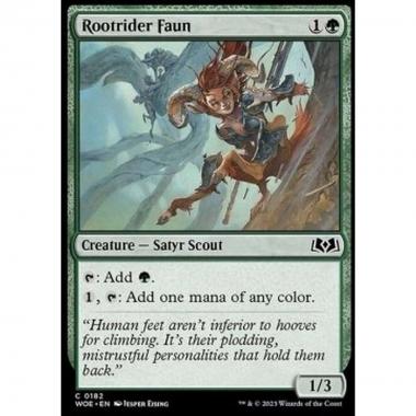 Rootrider Faun - Rootrider Faun - [WOE] [NM] [Foil]