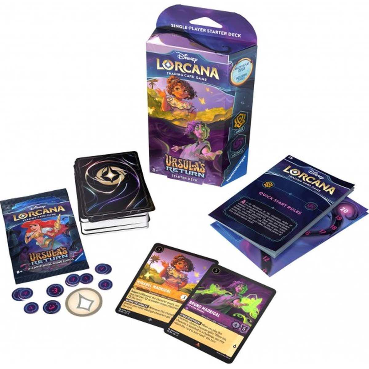 Ursula's Return - Il Ritorno di Ursula - Starter Deck Lorcana - Ambra Ametista ENG