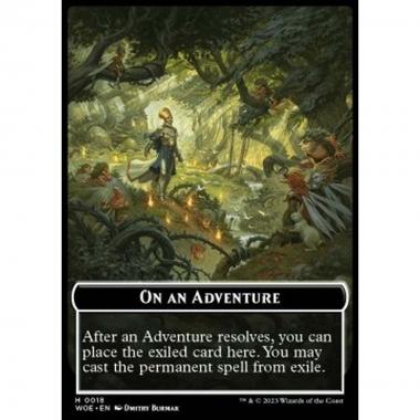On an Adventure Token - On an Adventure Token - [XWOE] [NM]