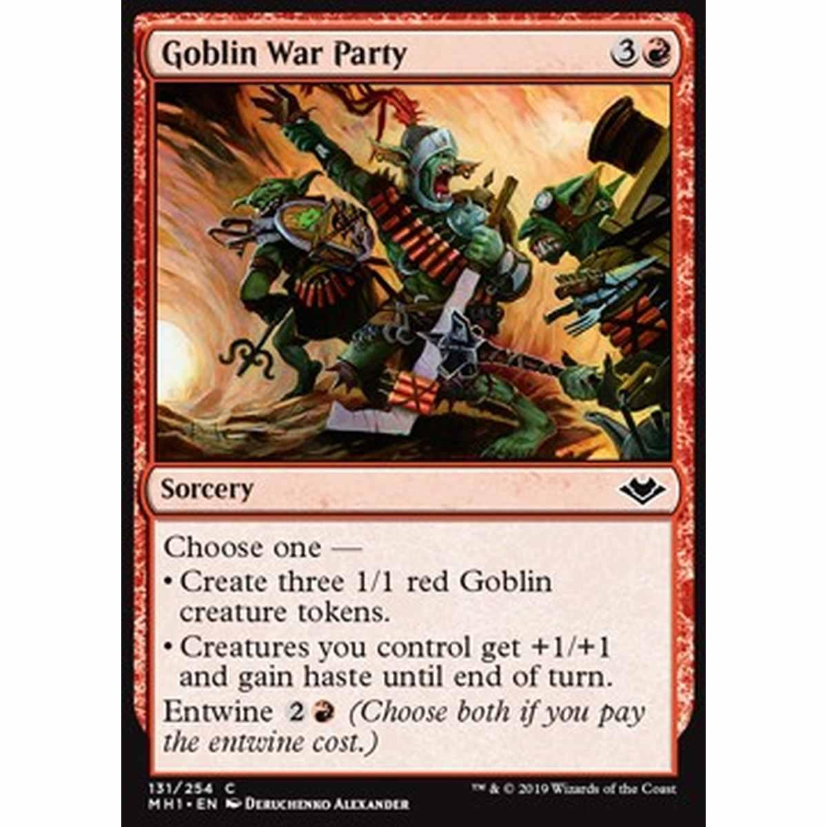 Goblin War Party - Goblin War Party - [MH1] [NM]
