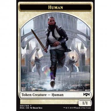 Human Token (White 1/1) - Human Token (White 1/1) - [RNA] [NM]