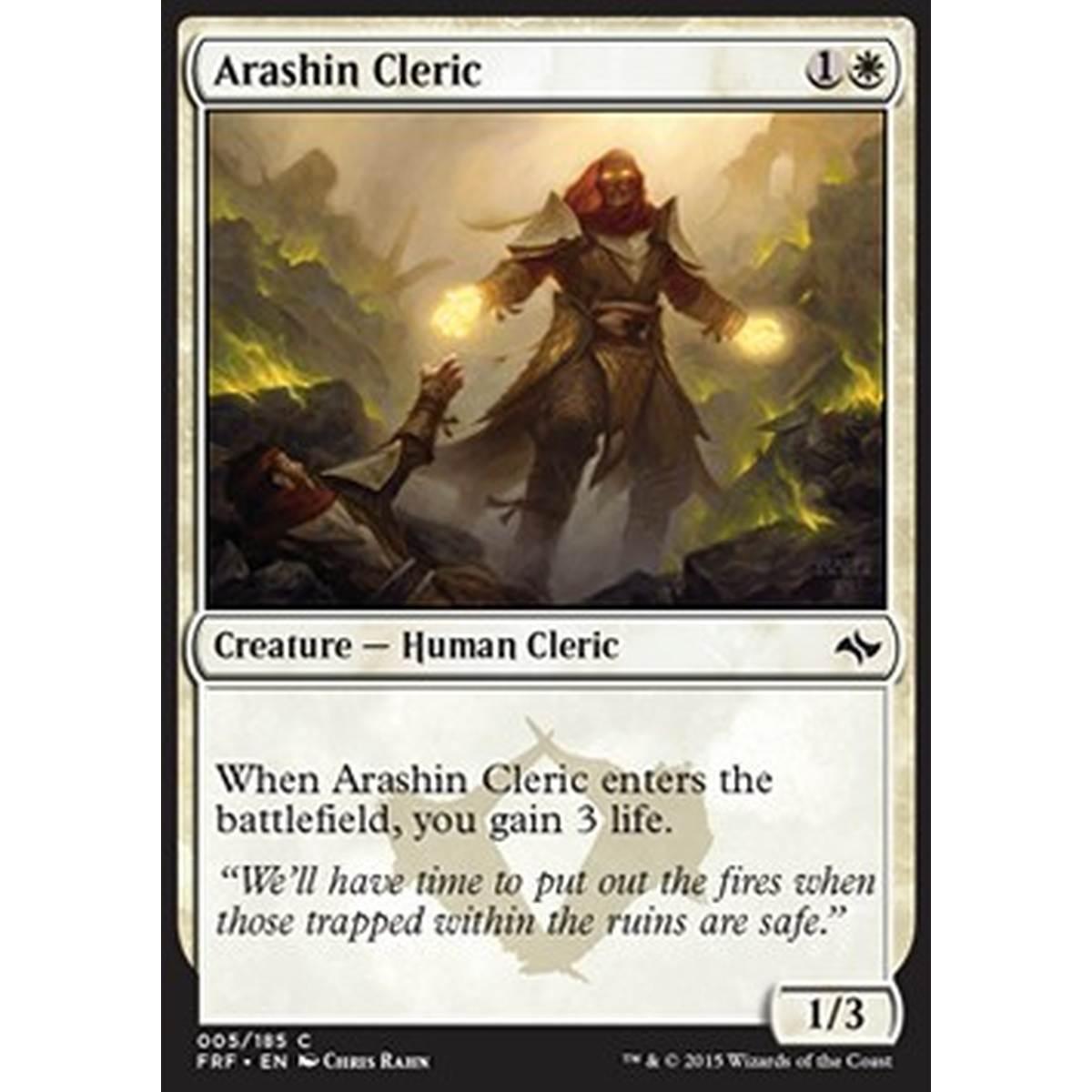 Arashin Cleric - Chierico di Arashin - [FRF] [NM]