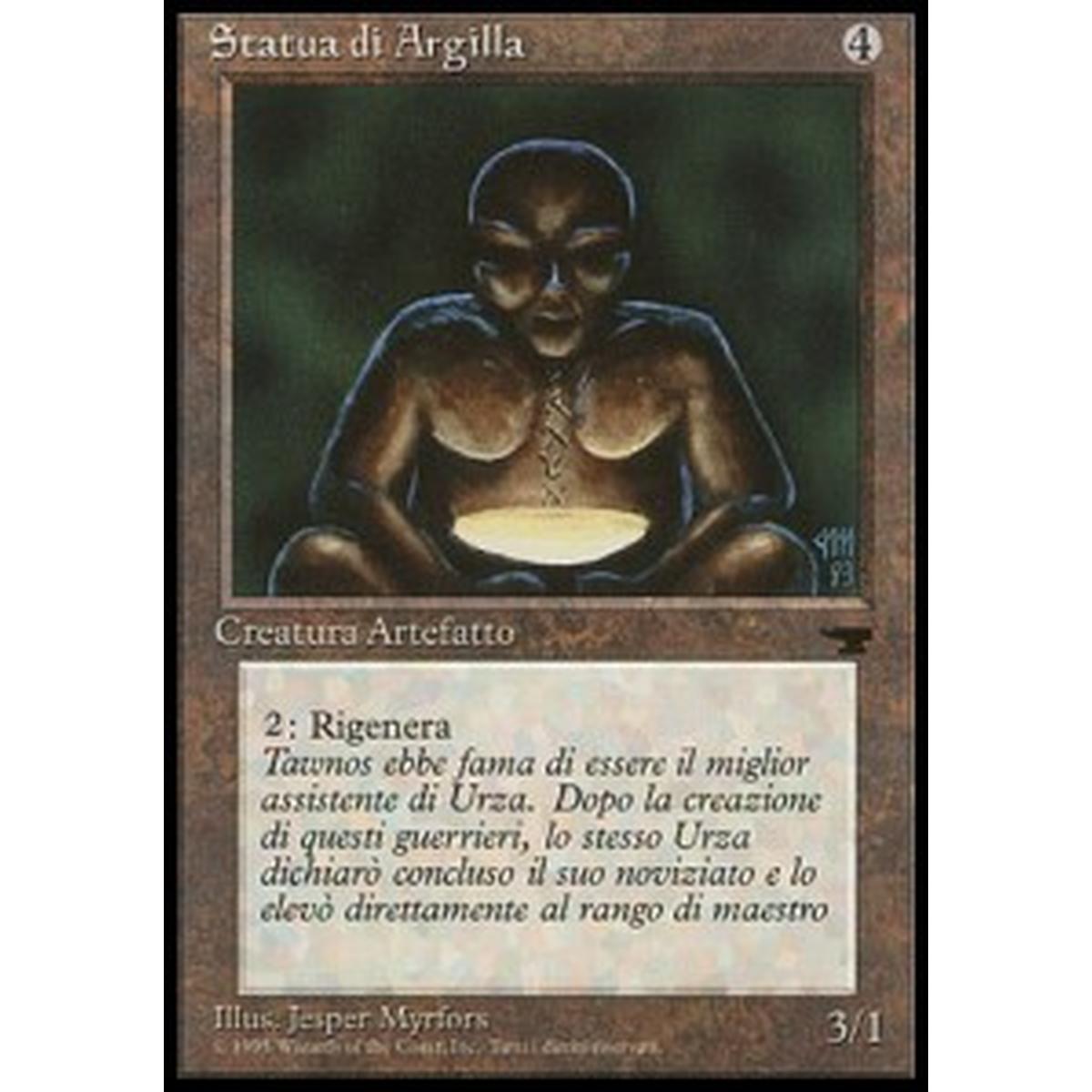 Clay Statue - Statua di Argilla - [RI] [EX]