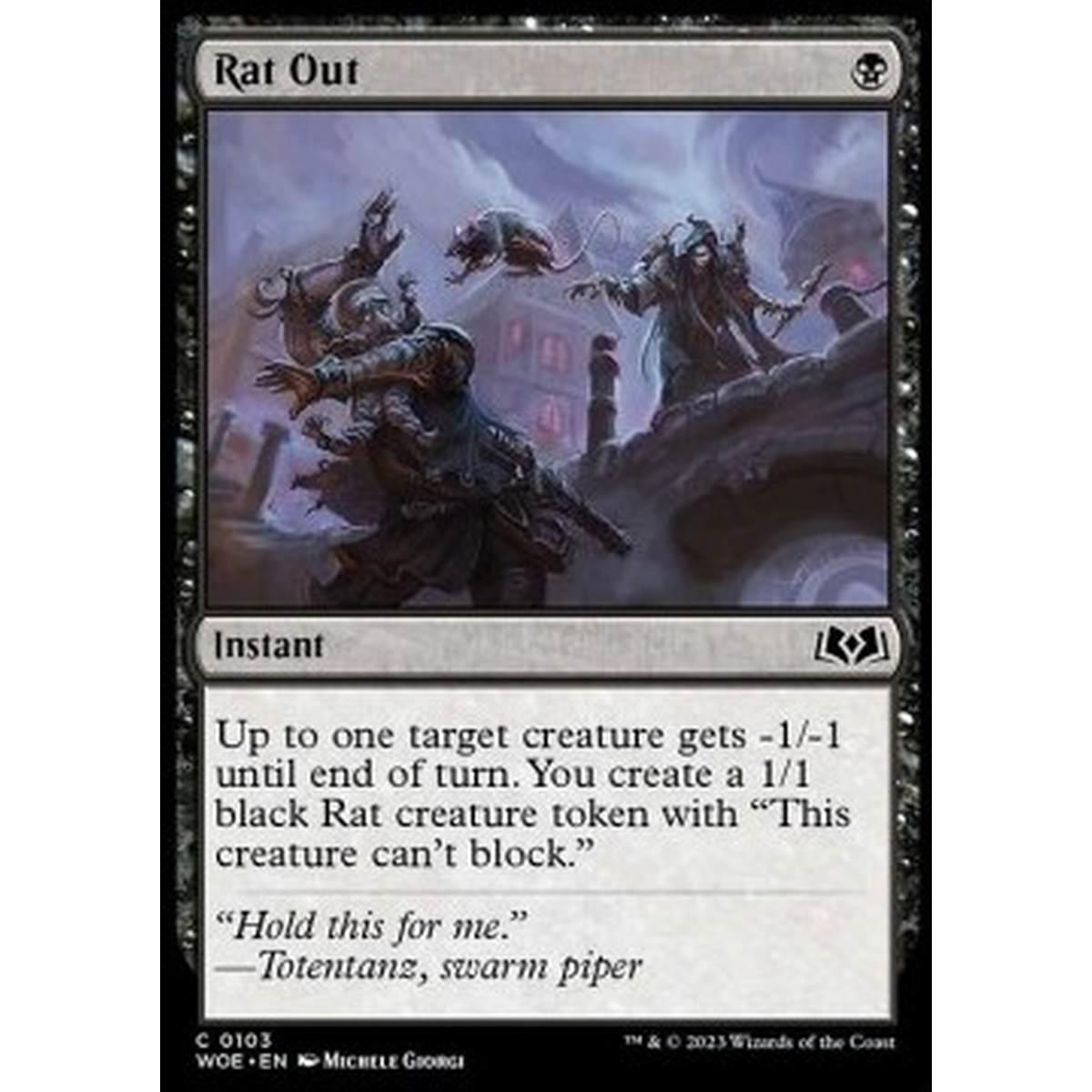 Rat Out - Rat Out - [WOE] [NM]