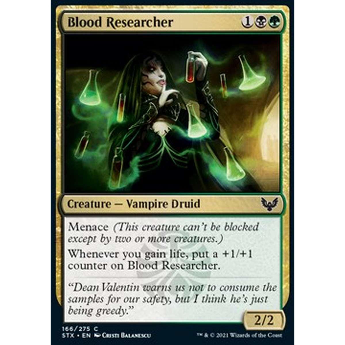 Blood Researcher - Ricercatrice del Sangue - [STX] [NM]