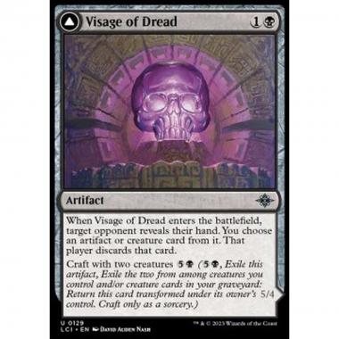 Visage of Dread // Dread Osseosaur - Visage of Dread // Dread Osseosaur - [LCI] [NM]