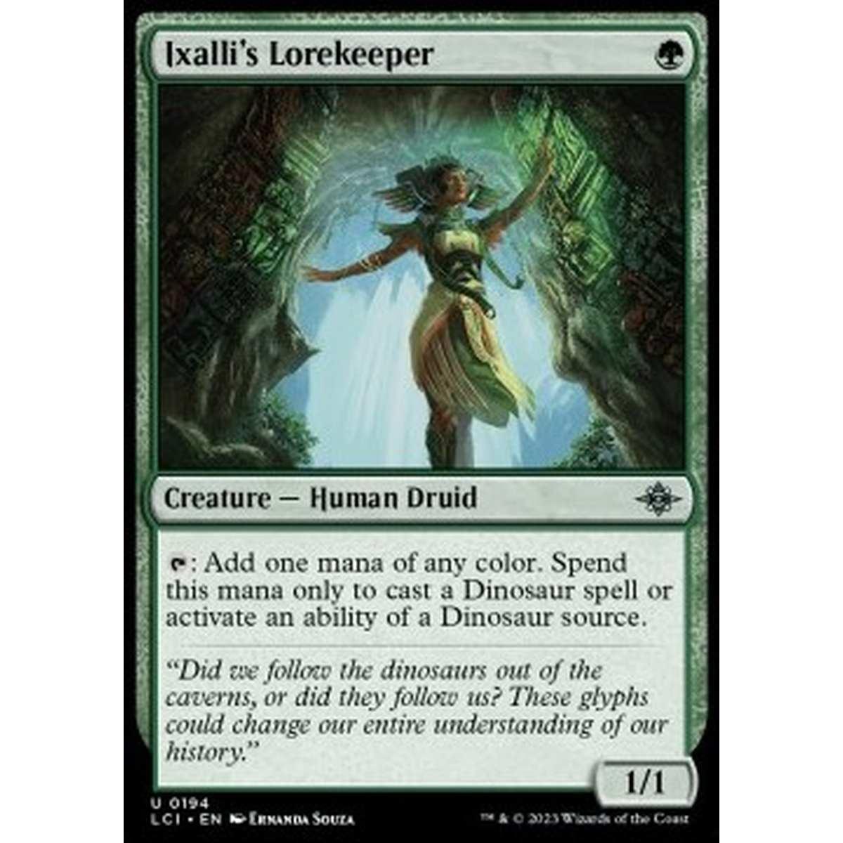 Ixalli's Lorekeeper - Ixalli's Lorekeeper - [LCI] [NM]