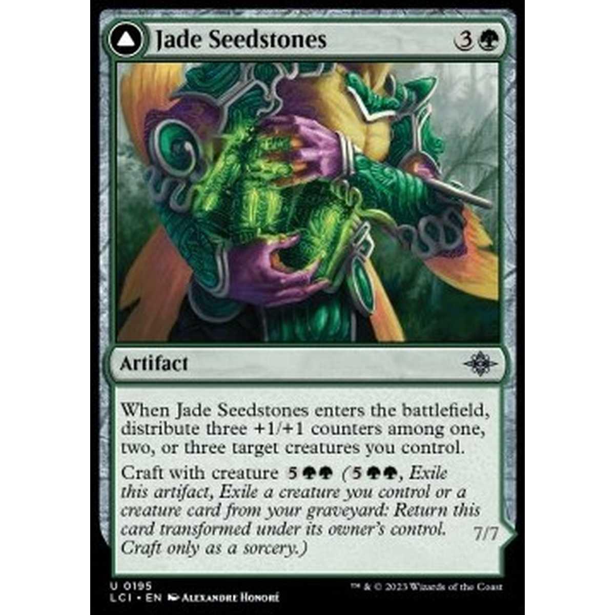 Jade Seedstones // Jadeheart Attendant - Jade Seedstones // Jadeheart Attendant - [LCI] [NM]
