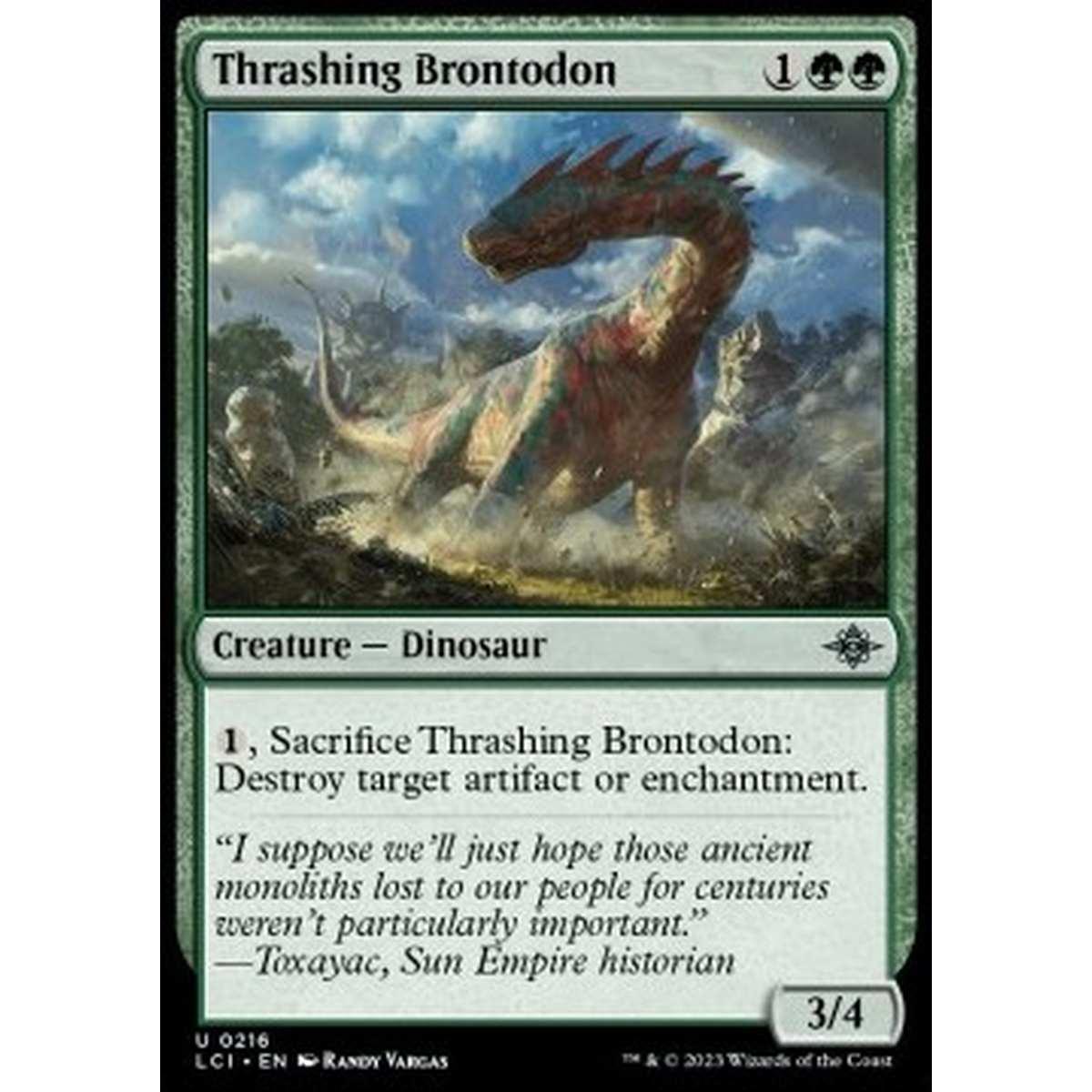 Thrashing Brontodon - Thrashing Brontodon - [LCI] [NM]